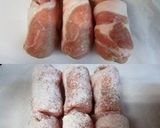 明太チーズと大葉の肉巻照り焼き作り方3写真