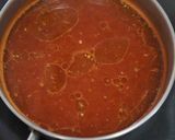 トマト出汁で豚肉のねぎ巻きしゃぶしゃぶ作り方2写真