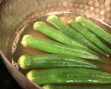 作り置きオクラの煮びたし作り方1写真