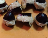 なすのはんぺん梅味噌はさみ揚げ作り方3写真