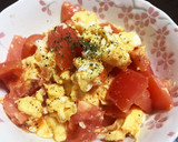 トマトの玉子とじ 超簡単！美味しい♡作り方7写真