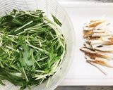 水菜の海苔佃煮マヨネーズ和え作り方1写真