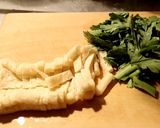 【絶品】春菊と油揚げの柚子胡椒和え作り方1写真