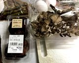激辛!きくらげとまいたけの卵炒め作り方1写真