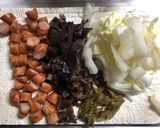 激辛!きくらげとまいたけの卵炒め作り方4写真