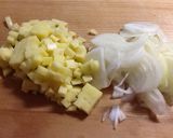 玉ねぎとジャガイモの天ぷら作り方1写真
