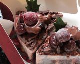 ロールケーキdeチョコチーズデコレション作り方44写真