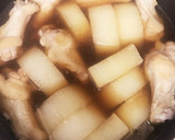 大根と手羽の煮物作り方4写真