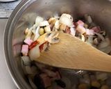 トマトとお豆のピリ辛スープ作り方3写真