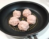 バレンタイン♥カップケーキ風ハンバーグ作り方2写真