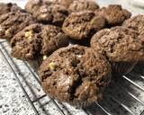 朝食チョコレートチップマフィン作り方10写真