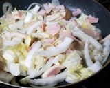 市販のシチュウルー使用白菜のグラタン♪作り方1写真