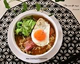 ベーコンエッグ☆ラーメン作り方3写真