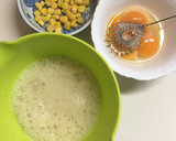 コーンとマヨで美味しいふわふわ卵焼き作り方1写真