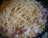 ❤昆布茶de豆乳クリームスパゲッティ❤作り方3写真