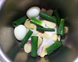 ホットクック☆骨付き鶏もも肉のやわらか煮作り方2写真