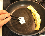 奇跡のひじき煮を使った だし巻き玉子作り方4写真