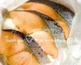時短＆洗い物無し！鮭のレンジ焼き　お弁当作り方12写真
