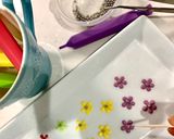 ディズニー♡ラプンツェル♡ドレスケーキ作り方1写真