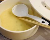 サッポロ一番のスープでかきたまスープ作り方1写真