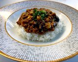 すりおろしリンゴで作るドライカレー作り方8写真