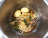 ホットクック☆骨付き鶏もも肉のやわらか煮作り方6写真