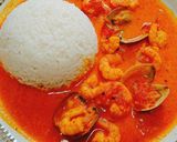 3種シーフードの海鮮ココナッツカレー作り方6写真