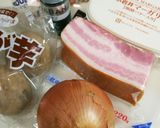 厚切りベーコンのゴロゴロ♪ポテト☆作り方1写真