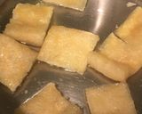 油揚げと水菜の白だし煮作り方1写真