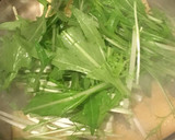 油揚げと水菜の白だし煮作り方2写真
