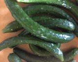 白だしで簡単！きゅうりのわさび漬け作り方1写真
