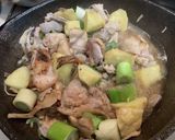 レンチンで簡単！鶏モモとモツのトマト煮込作り方7写真