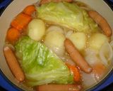 ダイエットにも♪焼キャベツのうまポトフ♪作り方3写真