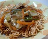 袋ラーメン☆粉末スープであんかけ麺作り方10写真