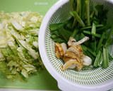 簡単！ホタテと白菜の中華炒め作り方1写真