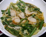 簡単！ホタテと白菜の中華炒め作り方4写真