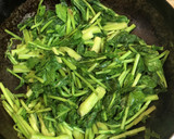 御殿場小山特産の水かけ菜炒め作り方5写真