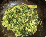 御殿場小山特産の水かけ菜炒め作り方7写真