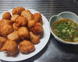 蓮根ナゲット!?(エビ入りレンコン団子)作り方11写真