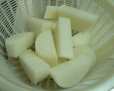 厚揚げと大根の甘辛煮作り方1写真