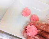 桜のお汁粉(⌒◇⌒)道明寺こしあん編作り方12写真