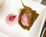 桜のお汁粉(⌒◇⌒)道明寺こしあん編作り方14写真