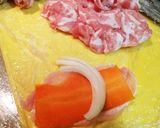 ②肉巻き巻き鍋作り方1写真