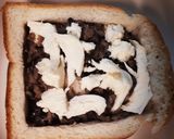 食パンdeぜんざいグラタン⁉️作り方4写真
