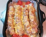ズッキーニの豚バラチーズ焼き：ラクック作り方6写真