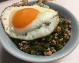 にんにくの芽と豚ひき肉のナンプラー炒め作り方6写真