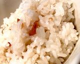 簡単！ 食欲そそるツヤツヤ梅おこわ作り方4写真