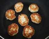 豆腐ハンバーグ つくね風作り方4写真
