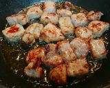 豚肩ロースと茄子のレモン醤油炒め作り方2写真