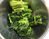 御殿場小山特産の水かけ菜の漬物の油炒め作り方2写真